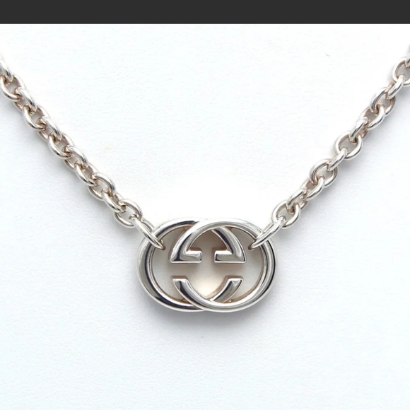 STUNNING DOUBLE GG GUCCI NECKLACE - Picture 12 of 12